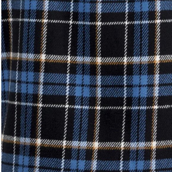 NWOT frank. by Frank And Oak Men's Flannel Shacket | Navy - Picture 7 of 10